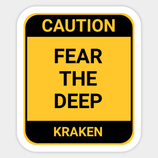 FEAR THE DEEP Sticker